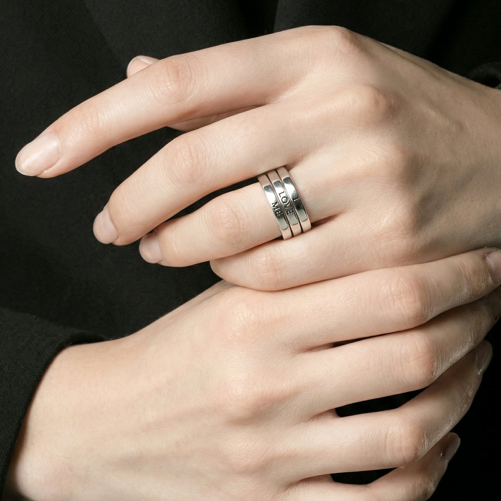 I LOVE ME - 3 Ring Set-I LOVE ME - 3 Ring Set