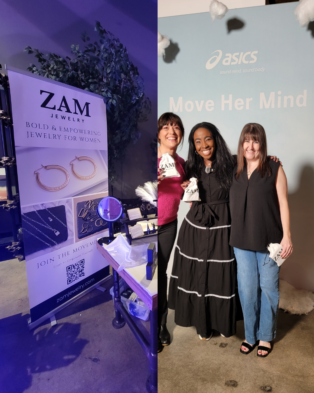 RECAP: ZAM Jewelry Shines Bright at ASICS Move Her Mind Summit