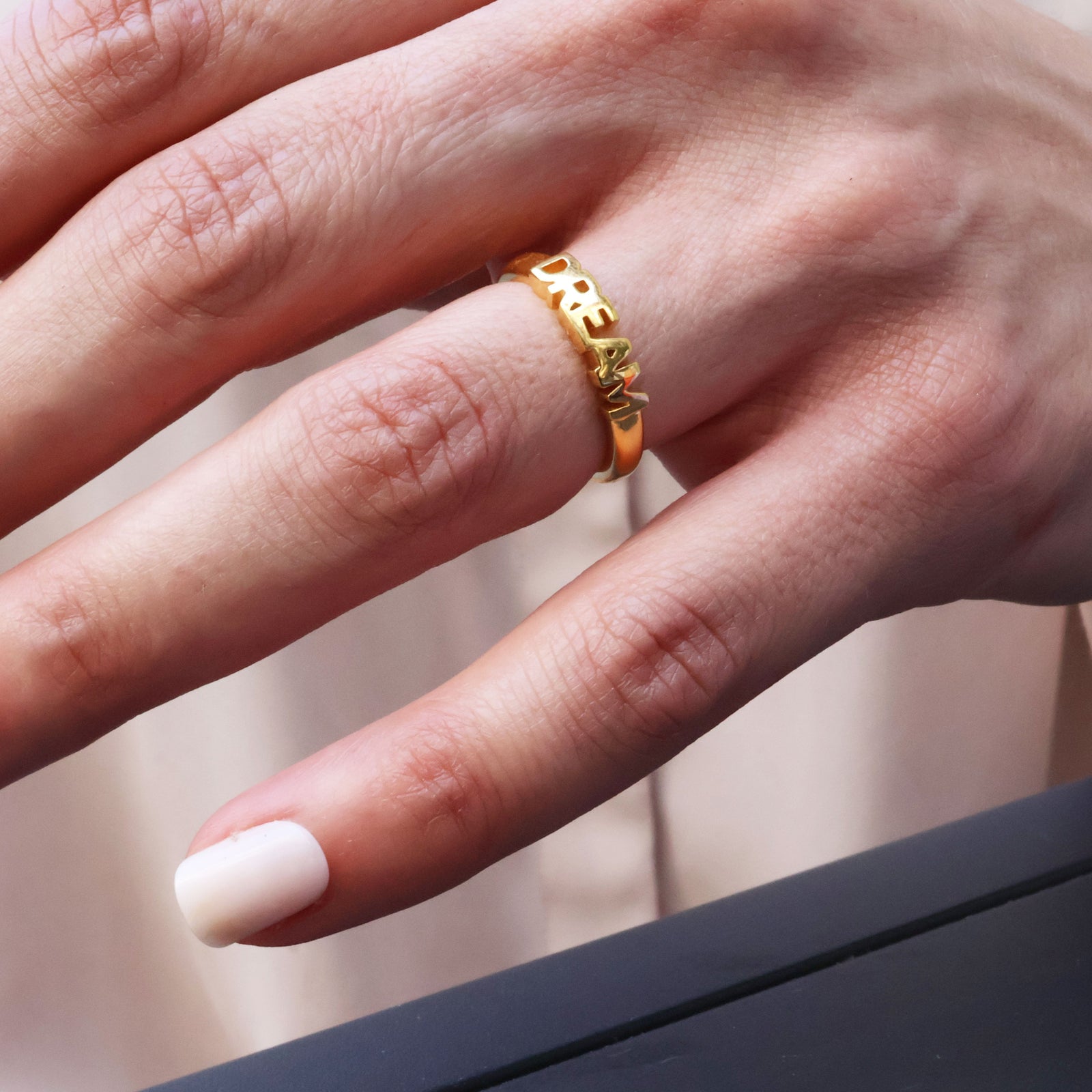 18k Gold Vermeil-DREAM Ring