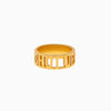 18k Gold Vermeil-SHUT UP Ring