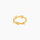 STRIKING Lightning Bolt Ring