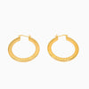 18k Gold Vermeil-I CHOOSE ME Hoop Earrings