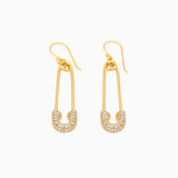 SOLIDARITY Safety Pin Earrings