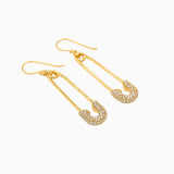SOLIDARITY Safety Pin Earrings