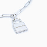 UNBREAKABLE Chain Link Necklace With Padlock