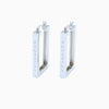 Sterling Silver (With Rhodium Protection)-POWERFUL Earrings