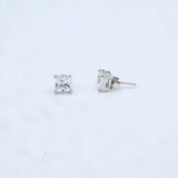THE PRINCESS Minis - 6mm White Sapphire (Lab Created)