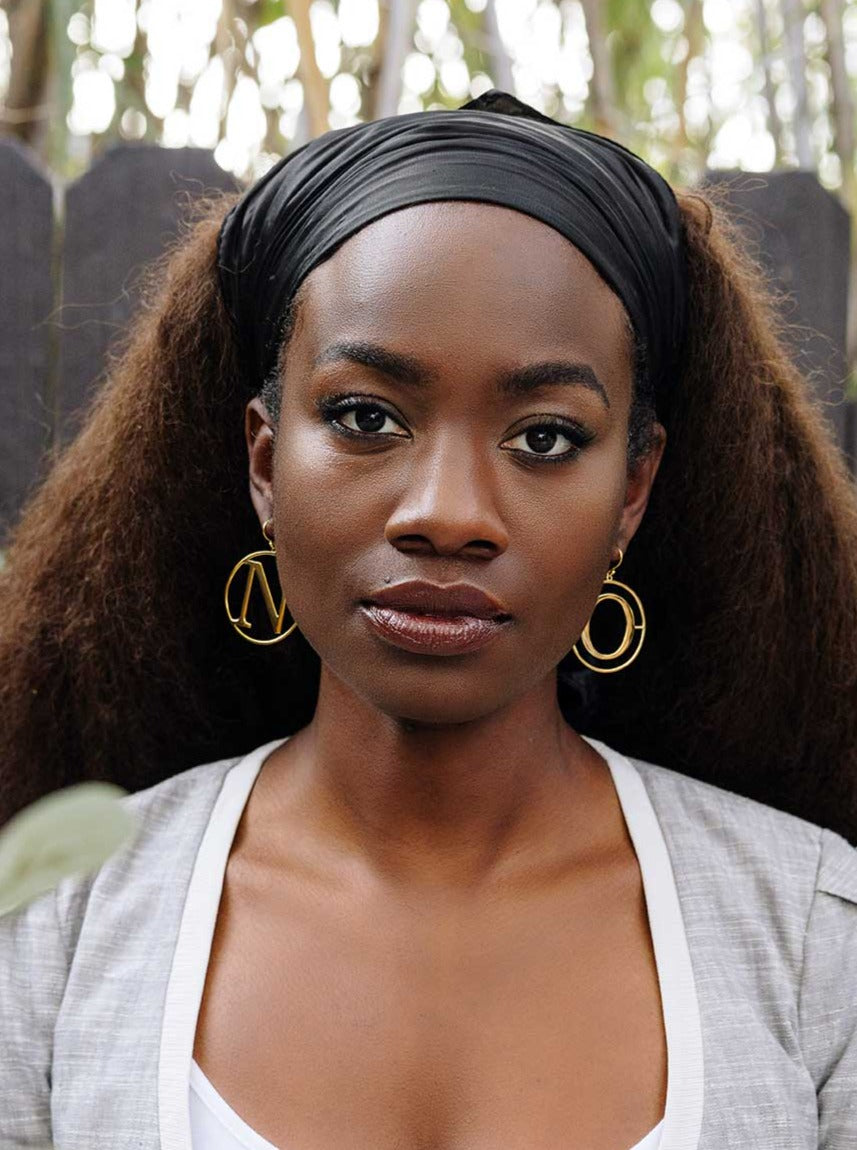 18k Gold Vermeil-N.O. Hoop Earrings