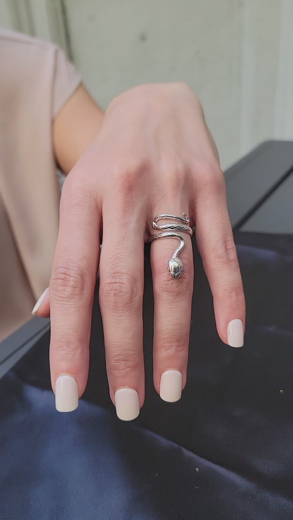 -COLD-BLOODED Snake Ring