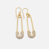 SOLIDARITY Safety Pin Earrings