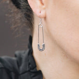 SOLIDARITY Safety Pin Earrings