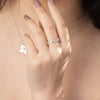Sterling Silver (With Rhodium Protection)-STRIKING Lightning Bolt Ring